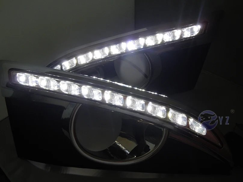 Car Flashing 1Pair DRL For Chevrolet Chevy Captiva 2011 2012 2013