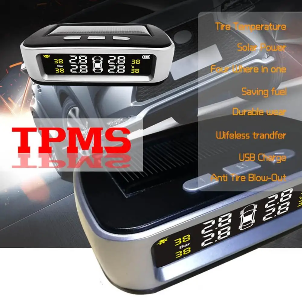 

Bx-05 Solar Tire Pressure Monitoring System Tpms Tire Pressure Sensing System Tire Pressure Monitoring External