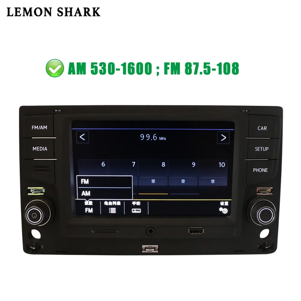 LEMON SHARK MQB 6,5 автомобиль MIB радио Mirrorlink Bluetooth OPS обратная камера для VW Golf 7 MK7 seven Passat B8 5GG 035 280B