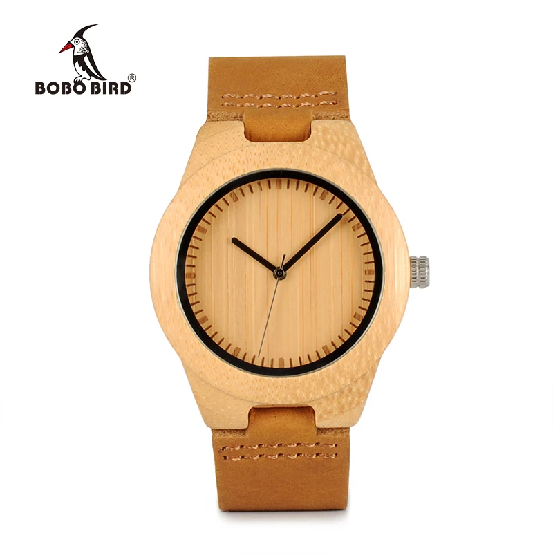 relogio masculino BOBO BIRD Bamboo Watches Men Women Luxury Brand Quartz Watch reloj mujer Accept Engraving Drop Shipping