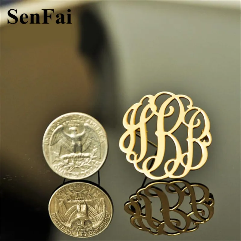 2018 Hot Sell Custom Name Brooch Pin Brooches Pins For Women Men