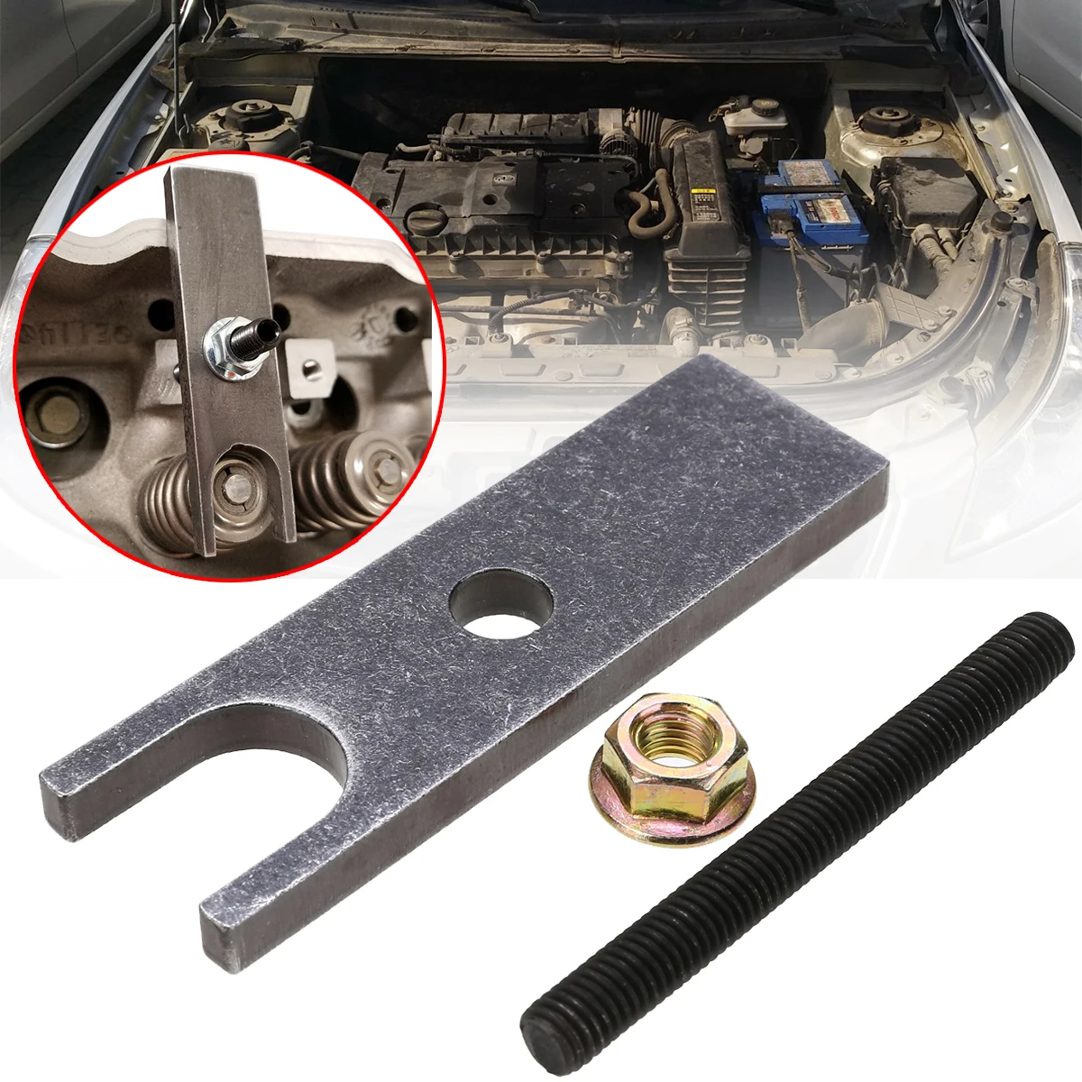 

Mayitr 1 Set Valve Spring Compressor Tools LS1 LS2 LS3 LS6 LSX LQ4 LQ9 4.8 5.3 5.7 6.0 6.2 for LS based engine