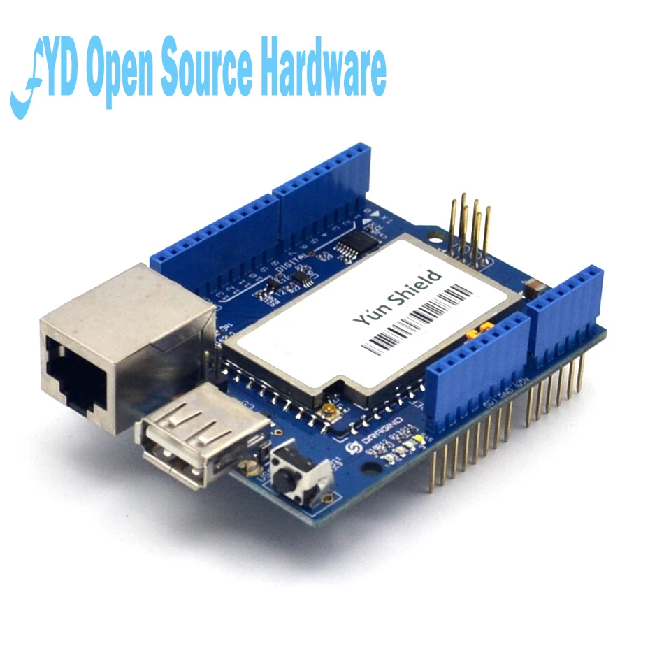 1 шт. Yun Shield V1.6 Linux WiFi Ethernet USB Project для arduino|yun shield|projecter wifiethernet shield |