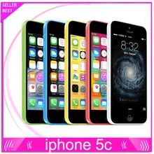 Fabrik Setzte Ursprünglichen iPhone 5C GSM IOS 16 GB/32 GB speicher Dual Core 4,0 zoll Bildschirm GPS WIFI Verwendet Handys Freies verschiffen