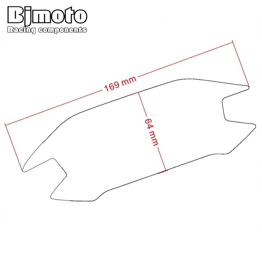 Тахометр для мотоцикла BJMOTO инструмент защиты экрана со спидометром защитная