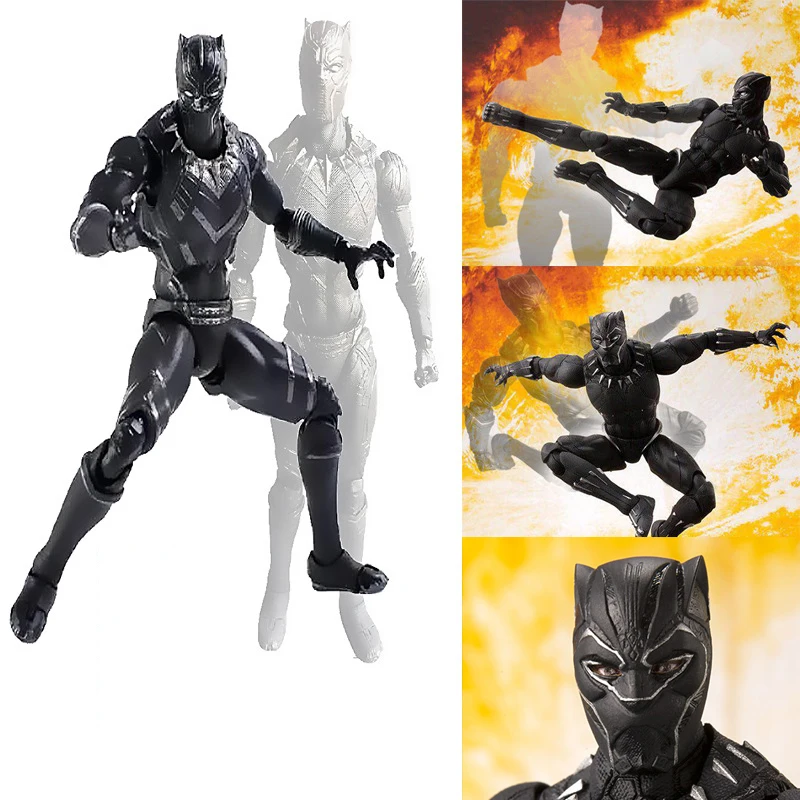 

Avengers 4 Endgame Infinity War Panther Figure PVC Action Figure Doll Toys Collection of Christmas Gift