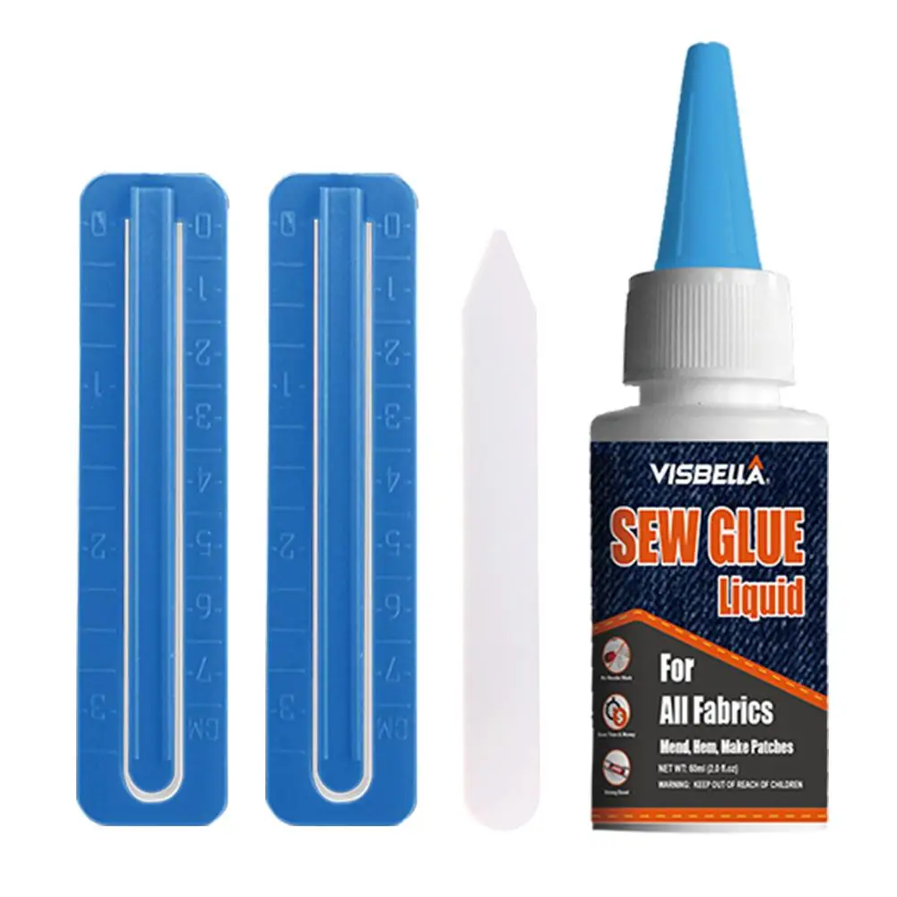 

Sew Glue Liquid Bonding Glue Repair for Clothes Denim Leather Fabric Decorative Crafting Natural Synthetic Fabric