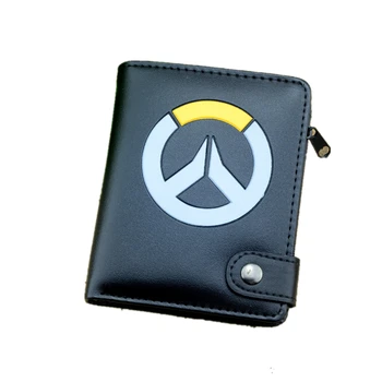 

new black wallets the overwatch game Reaper Genji Tracer wallets hasp overwatch man purse card holder