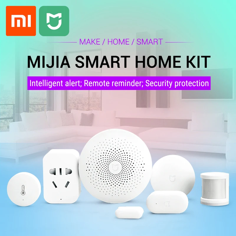Xiaomi умный дом автоматизация Многофункциональный дверной шлюз Окно Датчик
