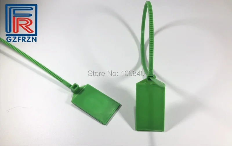 100pcs ISO14443A NFC Plastic RFID Security ZIP tie Seal tag NTAG213 chip for all NFC phone Identificate access control