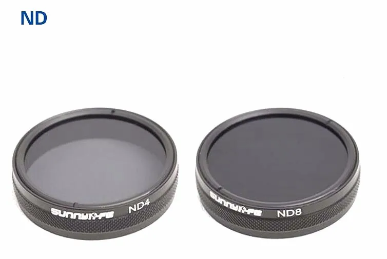 4pcs 1packs DJI Phantom 3 Phantom 4 Accessories MCUV Filter ND4 / ND8 Polarized Light Microscopy CPL / Galvanometer Cover