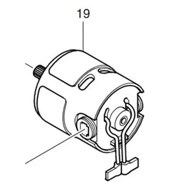 Двигатель постоянного тока 629723-7 для Makita 6204D