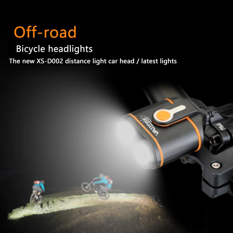 MTB дорожный фонарь лампа Аксессуары для велосипеда 1000 лм 2x XM-L2 светодиодный велосипедный светильник аккумулятор необходимо приобрести отдельно