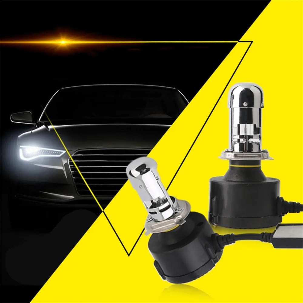 

H4 55w xenon bi xenon hi lo hid xenon bulb 4300/5000/6000/8000/10000/12000k Integrated bi xenon h4 55w bulb for car headlight