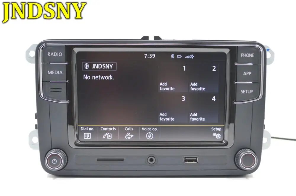 JNDSNY Noname RCD330G RCD330 плюс Noname CarPlay 6," MIB радиоприемник для VW Golf 5 6 Jetta CC Tiguan Passat POLO Touran 6RD 035 187B