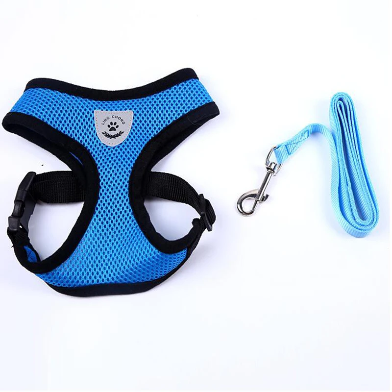 Breathable Mesh Small Dog Pet Harness