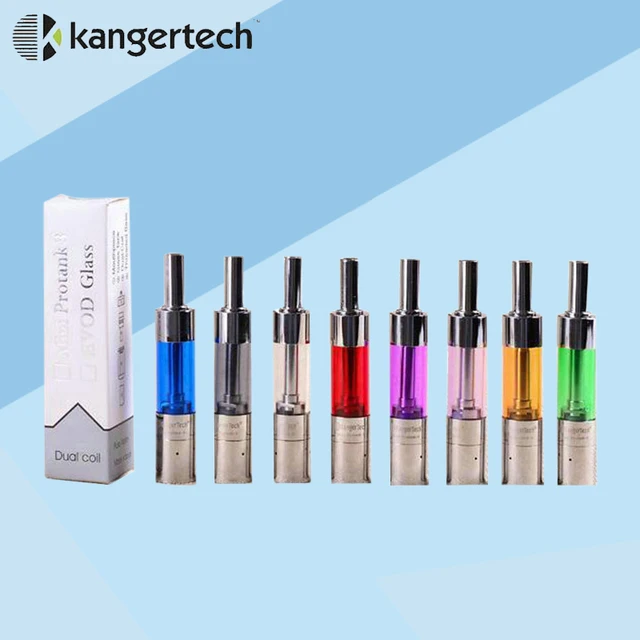 100% Оригинал kanger Мини Protank 3 Форсунки Ввиду Распылитель kangertech Protank3 мини-Сигареты С нескольких цветов, доступных