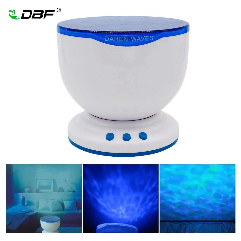 

[DBF]Multicolor Romantic Aurora Master LED Light Ocean Wave Projector Lamp with Mini Portable Built-in Music Player Mood Lamp