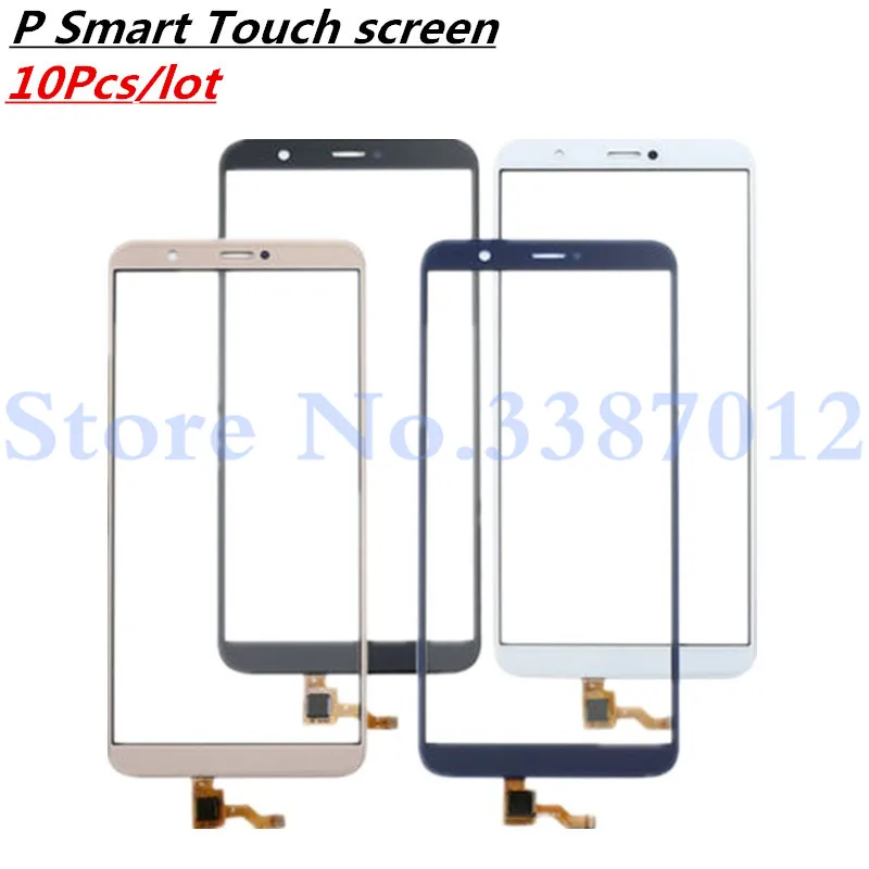 10 шт./лот 5 65 ''Замена высокого качества для Huawei P Smart сенсорный экран