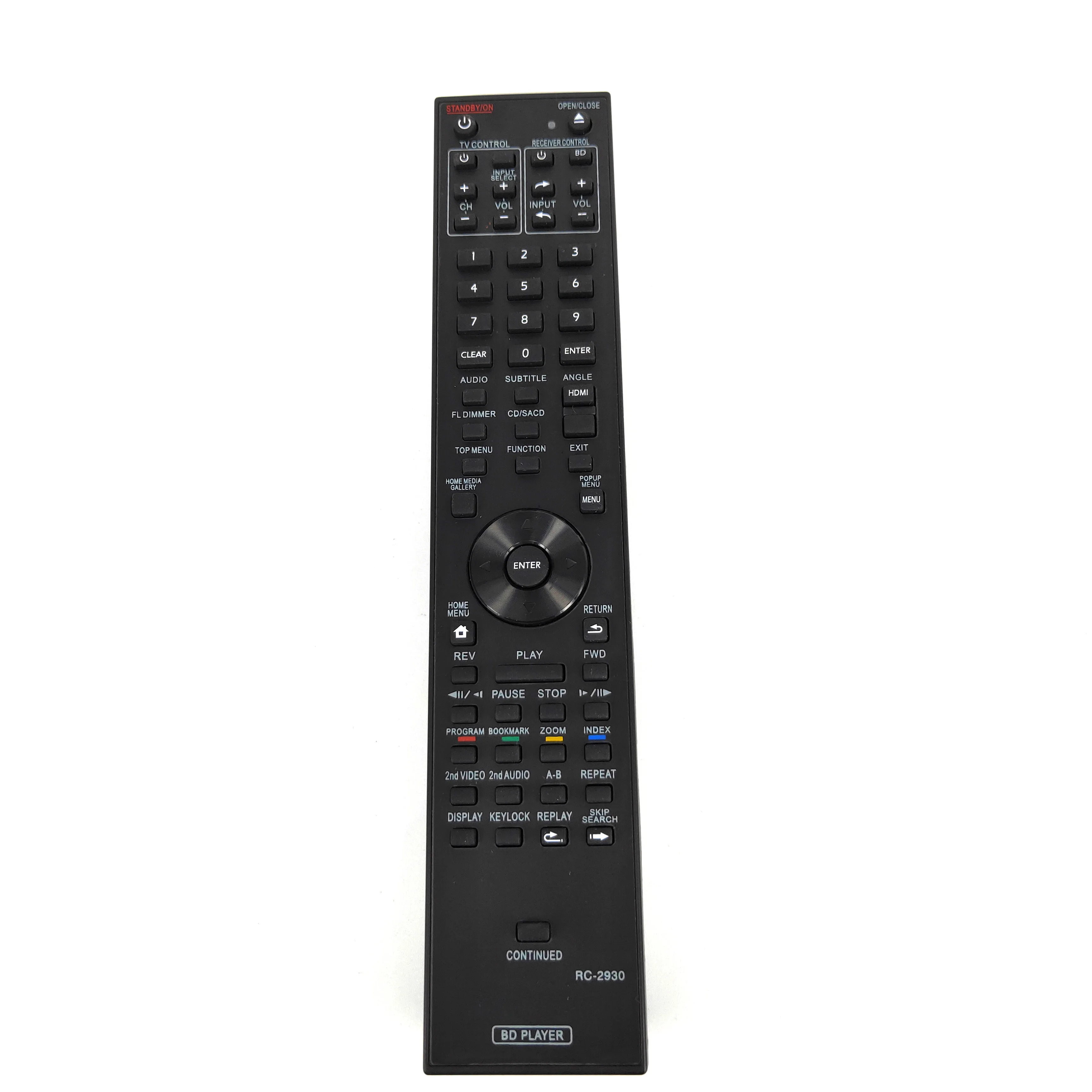 

NEW Replacement RC-2930 For Pioneer Blu-Ray BD Disc Player Remote Control BDP-05FD BDP-23FD BDP-62FD BDP-80FD RC-2427 BDP-150-K
