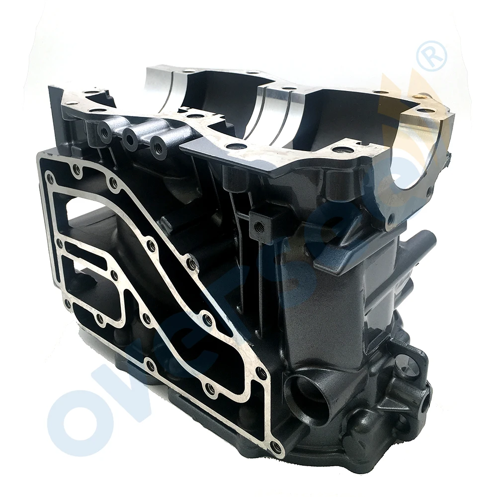 Full Set Crank Case with Sleeve 69P-15100-00-1S For 25HP 30HP Yamaha Outboard Engine 61N 69P Model 61N-15100