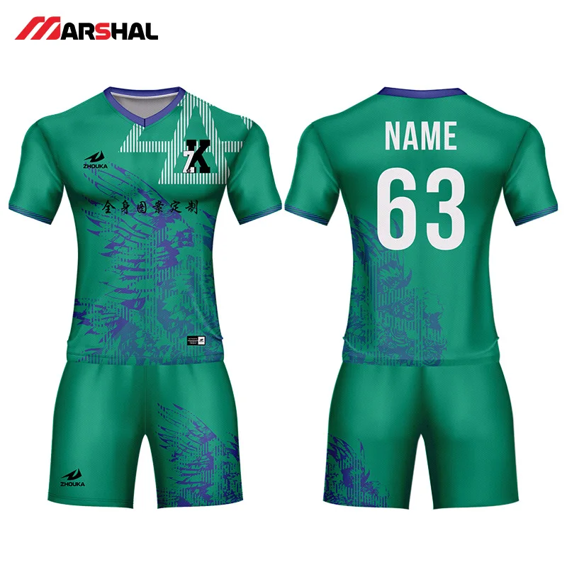 Customized team soccer uniforms with numbers custom design plain ...