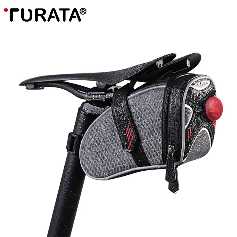 TURATA 6.0 inch Seatpost Reflective Cycling Bike Bicycle