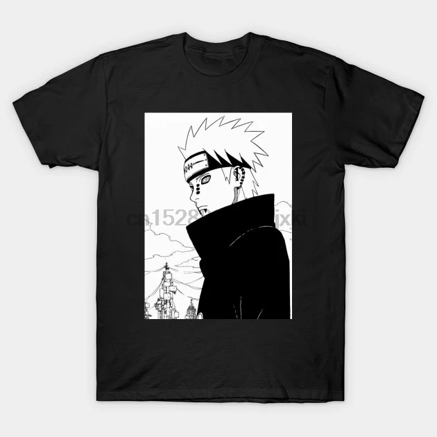 

Men Short sleeve tshirt Pain (Manga) Naruto T Shirt Women t-shirt
