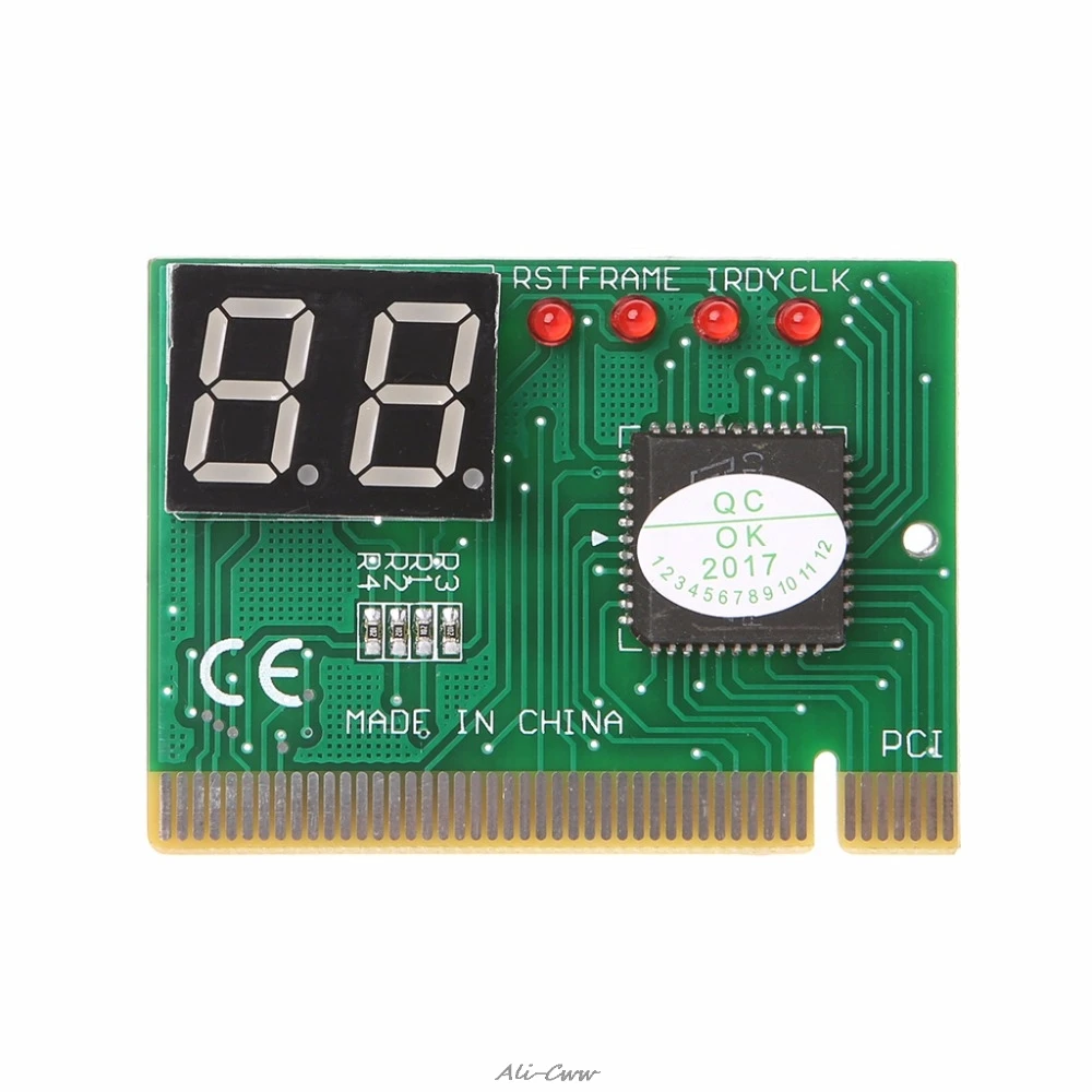 2 значный код PCI Материнская Плата Анализатор диагностический пост тестер для