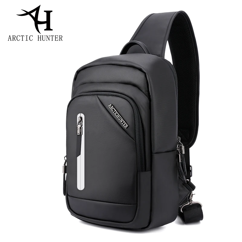 

ARCTIC HUNTER Large capacity School bags Fashion casual Korea Style shoulder Bag Chest Bag Short travel Bags (ship from RU)