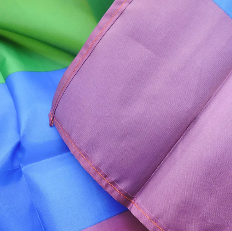 100PCS-Rainbow-Flags-Lesbian-Gay-Parade-Banners-LGBT-Pride-Flag-Polyester-Colorful-Rainbow-Flag-for-Decoration (3)