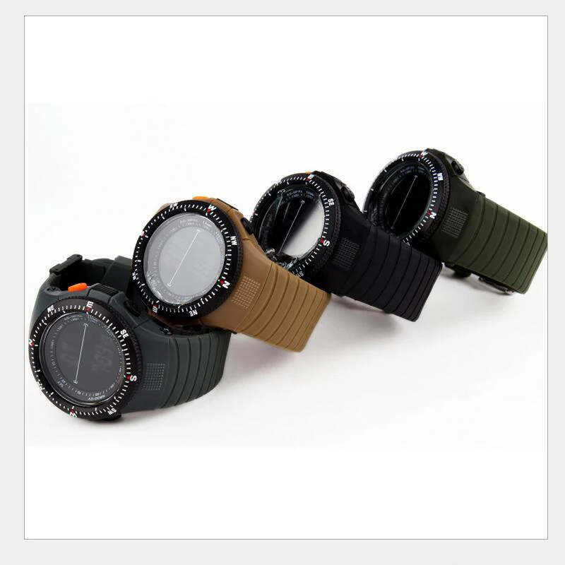 Tanie SKMEI 0989 mężczyźni sport zegarki mody zegarka kobiet dorywczo zegar kwarcowy cyfrowe wodoodporne zegarki na rękę led w stylu wojskowym