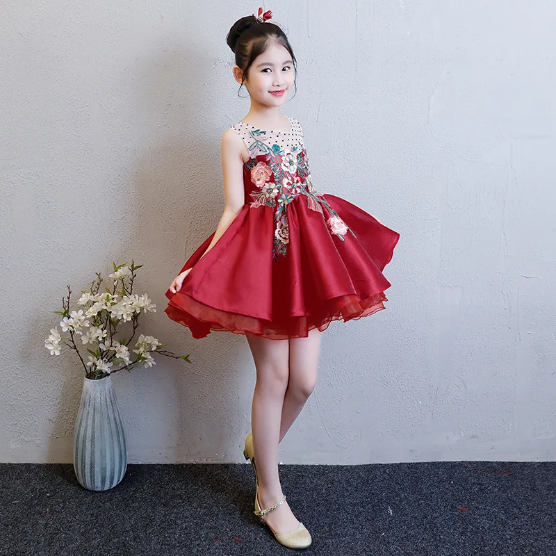 

Girl Princess Dress Wedding Dress Flower Dress Children's Birthday Dress