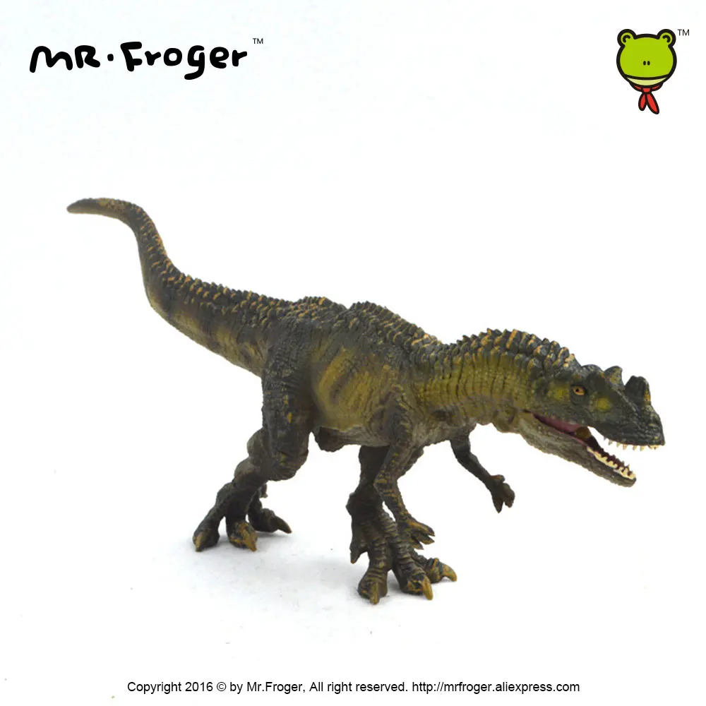 Mr.Froger Ceratosaurus модель игрушечный динозавр животное зоопарк Юрского периода