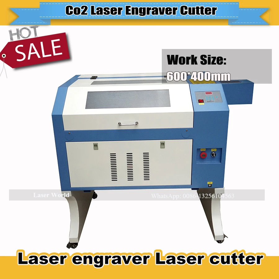 

CNC CO2 Laser Engraving Cutting Machine Motorized up and down honeycomb work table laser engraver