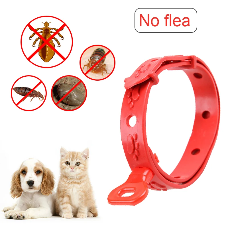 

Cats Dogs Anti Flea Collar Dog Cat Rabbit Neck Strap Anti Flea Mite Acari Tick Remedy Pet Collar Pet Supplies Summer Products