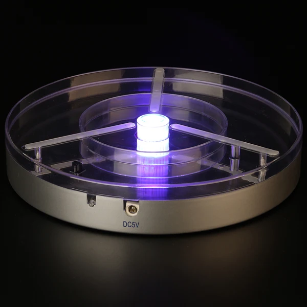 Purple LED Light Base 8inch