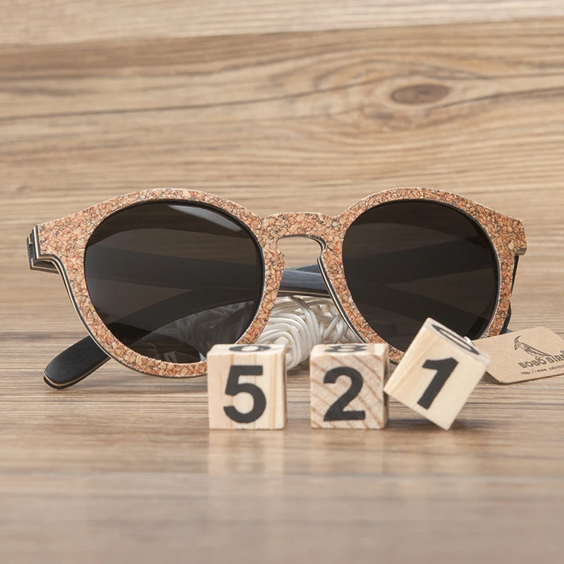 Cat Design colorful wooden sunglasses (41)