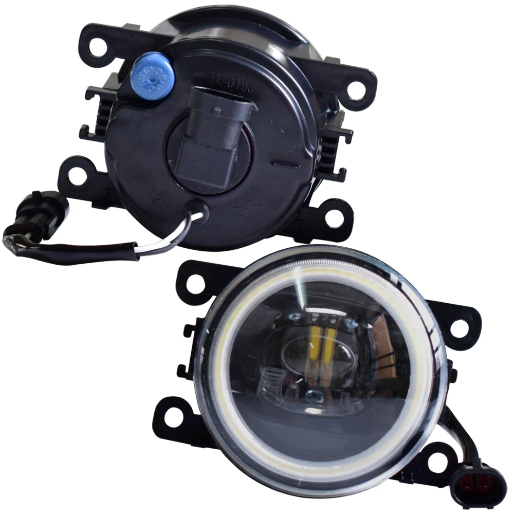 

2 X Car 4000LM LED Bulb Front Fog Lamp Angel Eye DRL Daytime Running Light 12V For Ford Taurus X 3.5L V6 2008-2009 Fog Lights