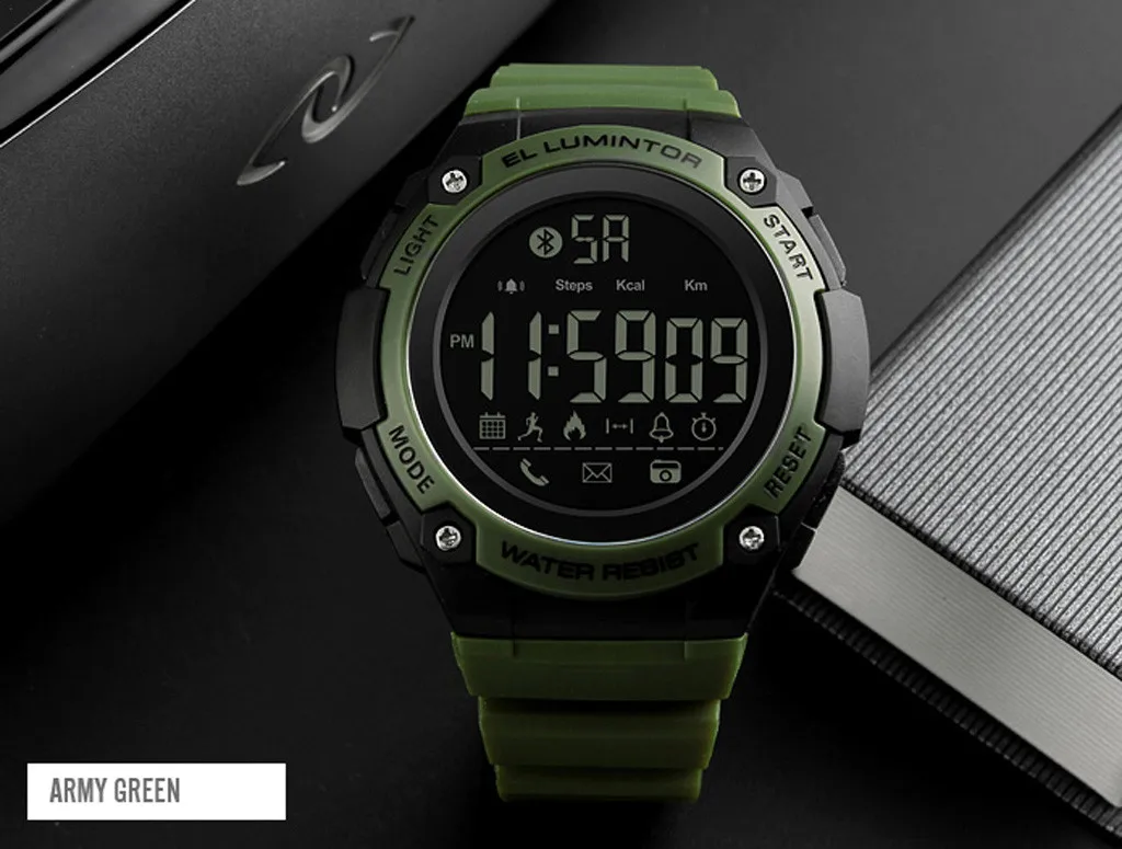 Умные часы мужские умные цифровые часы SKMEI шагомер калории фитнес спортивные наручные часы для Носимых устройств