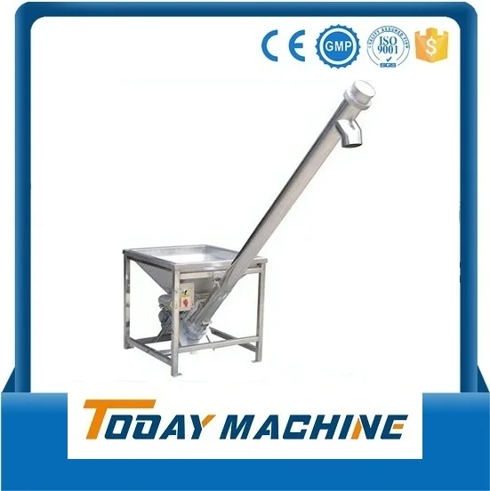 

Stainless Steel Inclined Screw Feeder with Hopper Loader/ Screw Conveyor with Hopper
