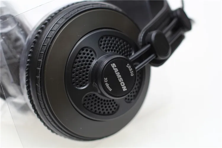 Оригинальные полуоткрытые наушники Samson SR850 HIFI гарнитура мониторные для студии с
