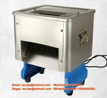 

desktop electric meat cutting machine 220v meat shred machine 2.5mm 3.5mm 5mm 7mm meat cutter stainless steel meat slicer
