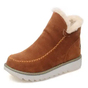

Chaussure Femme Wedge Winter Shoes Woman Women Platform Heels Fashion Girls Ladies Ankle Snow Boots Sapato Feminino G61262