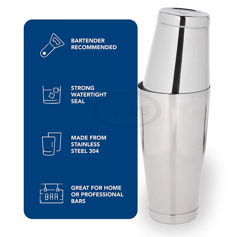 UPORS-2Pcs-Boston-Shaker-Stainless-Steel-Cocktail-Shaker-Bartender-Tools-600-450ml-Cocktail-Boston-Shaker-Cocktail (2)