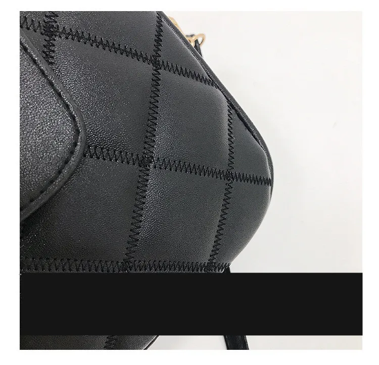 Beibaobao Горячая Мини Черный Наклонный плечо мода тройной слой высокой емкости сумки для женщин из искусственной кожи