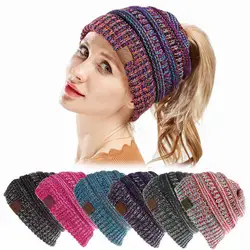 Разноцветные вязаные шапочки зимняя теплая шапочка cap горячая Распродажа Новая мода в европейском и американском стиле Бесплатная