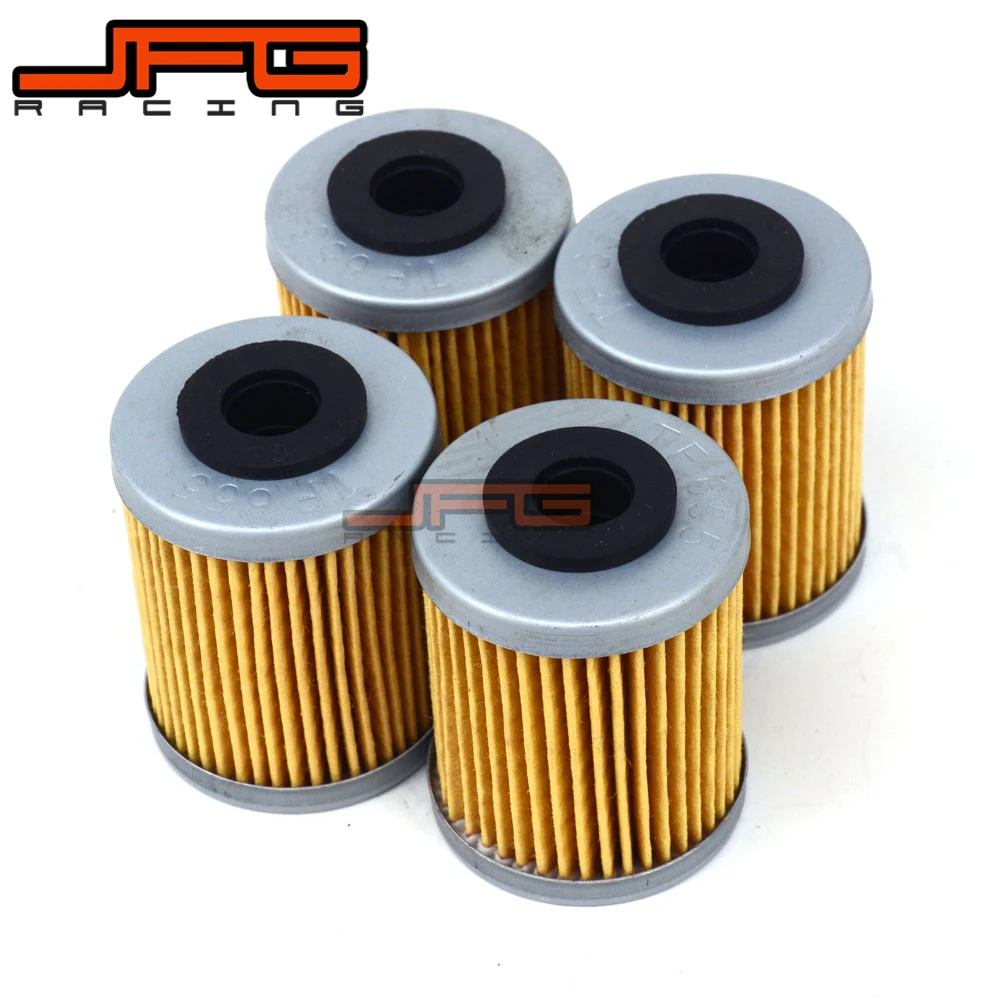 Масляный фильтр для KTM XC450 XC525 ATV XC SX MXC XCW SMR SXS DUKE 250 400 450 520 525 540 560 625 660 мотоцикла 4 шт. |