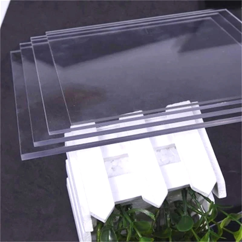 Acrylic Plate Plexiglass Transparent Tinted Organic Glass Sheets Crafts