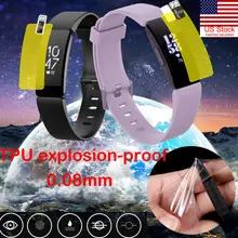 10X Защитная Гидрогелевая пленка для Fitbit Inspire/HR/Charge2 водонепроницаемая